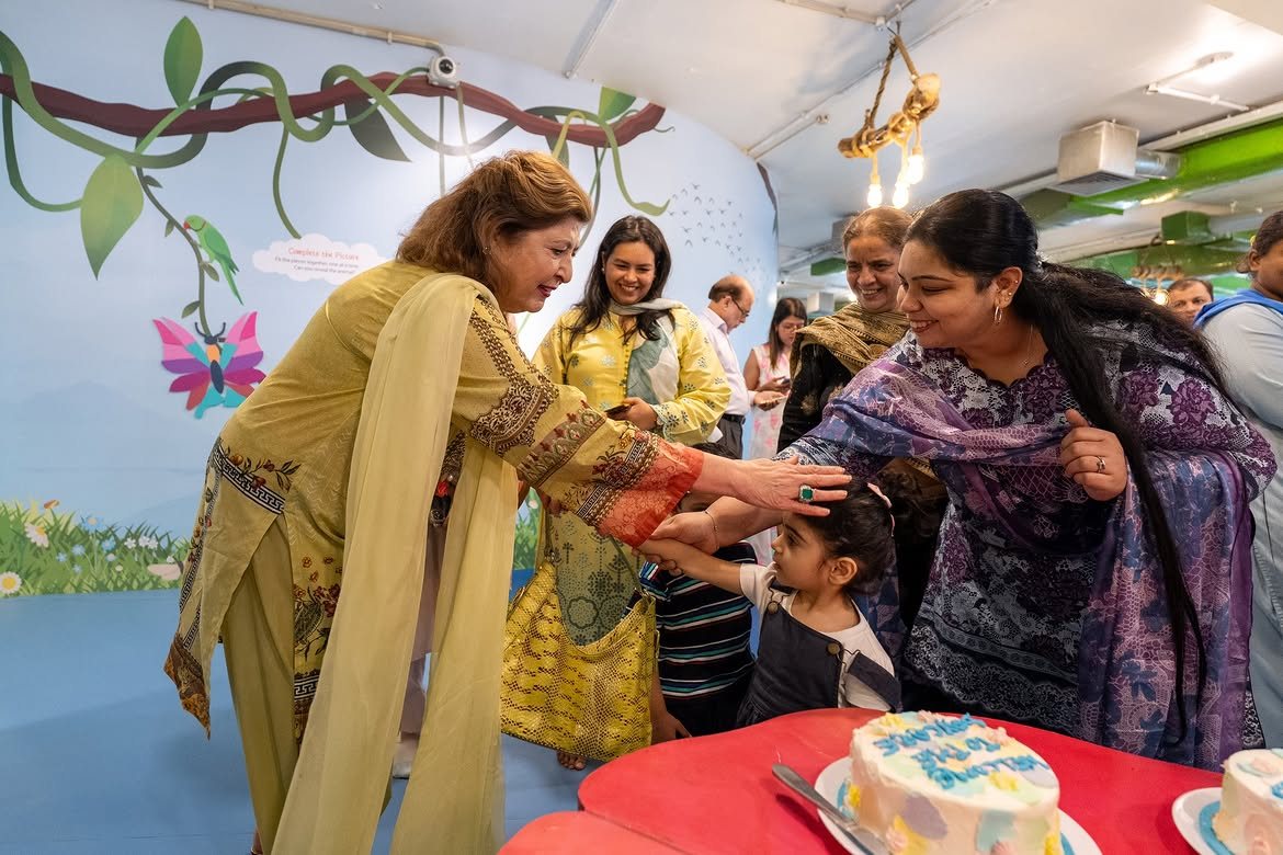 Kulsoom Dawood opens the expanded TDF Children’s Daycare